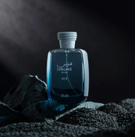 HAWAS ICE:  for men Aromatic Fruity-Citrus with Aquatic / Fresh / Sweet undertones, Apple, Italian Lemon, Sicilian Bergamot, Star Anise,Plum, Orange Blossom, Cardamom.